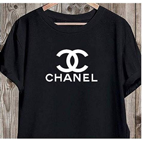 chanel logo tee